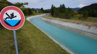 Kanal statt Fluss - die Isarausleitung bei Krün