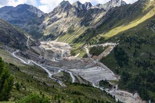Von der Natur im Längental ist nichts mehr übrig. Das Hochtal fällt einem Stausee zum Opfer. Foto: DAV/Franz Güntner