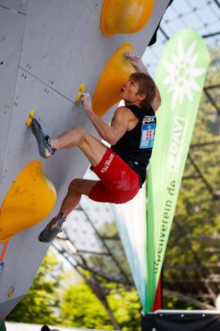 Alexander Megos; Foto: DAV/Marco Kost