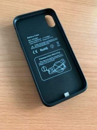 Handyhülle mit intergrierter Powerbank