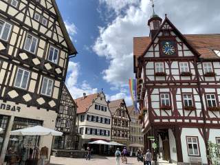 Mittelalterlicher Marktplatz von Bad Urach