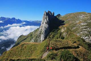 Zauberhafter Herbst bei der Saxer Lücke
