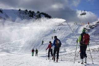 Pistentourengehen in den Kitzbüheler Alpen. Foto: DAV