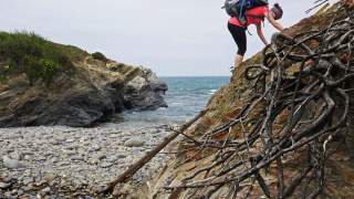Der Fishermen's Trail bietet auch manch interessante Passage, Foto: Jonas Kassner