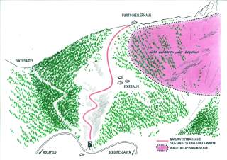 Natürlich auf Tour: Purtschellerhaus - Eckerleiten 