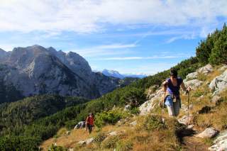 Wandern auf der Reiteralm, Foto: Axel Klemmer