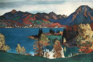 Gemälde vom Tegernsee
