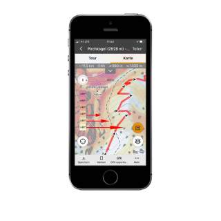 Illustration Hangsteilheit mit dem Smartphone messen