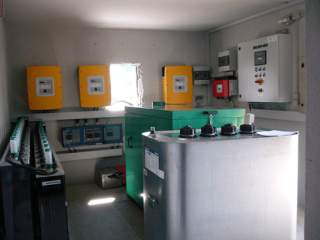 Blockheizkraftwerk der Ansbacher Hütte