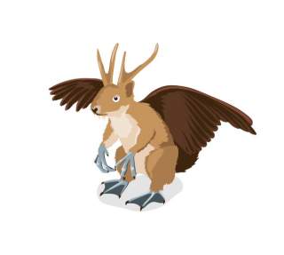 Illustration eines Wolpertingers