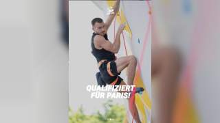 Wettkampfkletterer Yannick Flohé