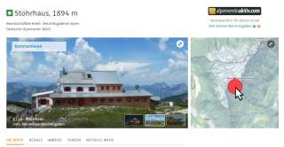 Screenshot von alpenvereinaktiv