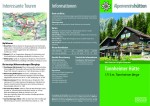 Broschüre Tannheimer Hütte