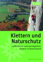 Broschüre Klettern und Naturschutz 