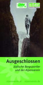 Broschüre Ausgeschlossen - Jüdische Bergsportler und der Alpenverein 