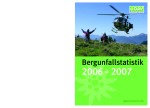 Broschüre Bergunfallstatistik 2006-2007