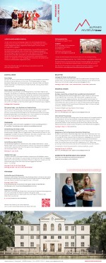 Broschüre Programm April - Juni 2026