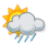 Sonne, Wolken, Regenschauer