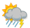 Sonne und Quellwolken, Regenschauer und Gewitter möglich